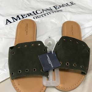 Open Toe Slide Sandals